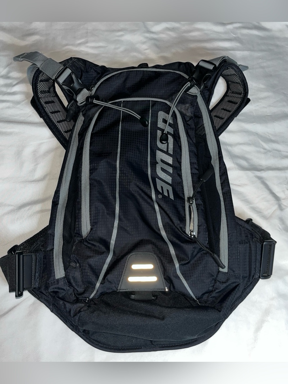 USWE Airborne 15 MTB Cycling Running Hydration Backpack Reflective No Bladder